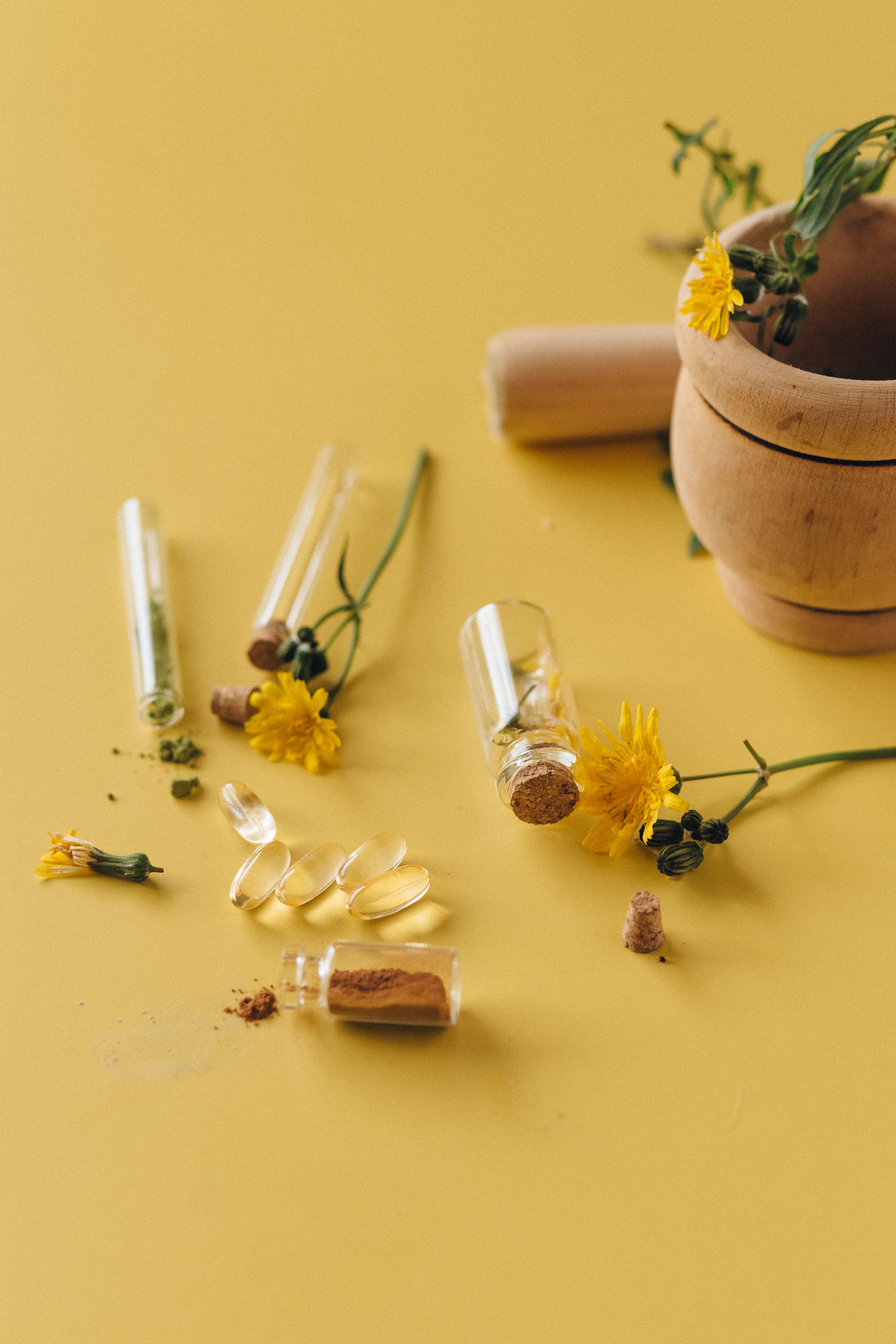 Kapseln und Blüten – Nährstoffe natürlich