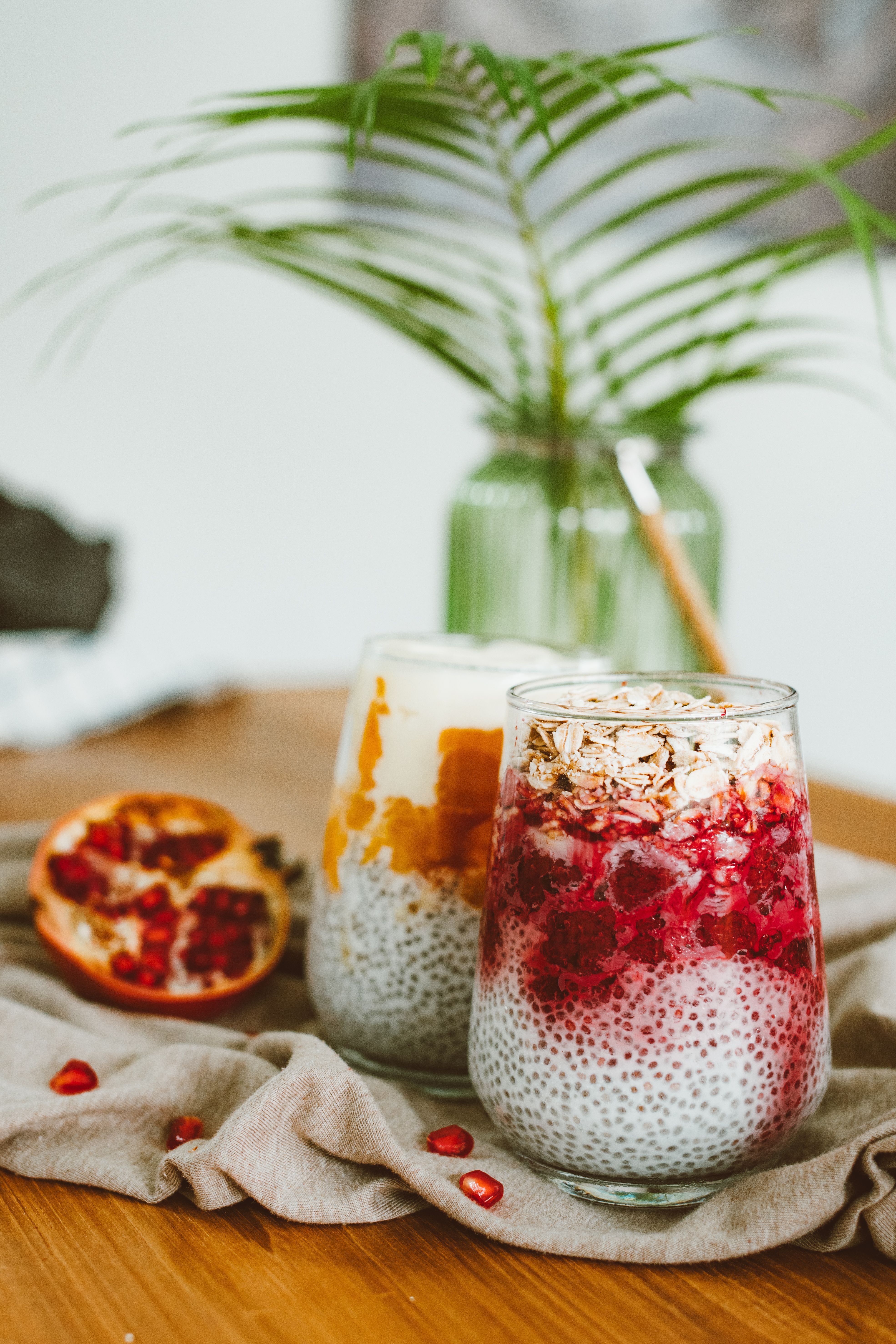 Chia-Smoothie mit Granatapfel – Ernährung